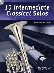 15 intermediate classical Solos (+CD) for tenor horn and piano 