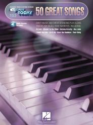 50 great Songs (+Online Audio Access): for keyboard (organ/piano), EZ play today vol.153 