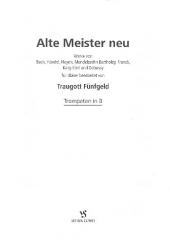 Alte Meister neu für Blechbläser-Ensemble Trompete in B 