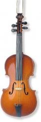 Anhänger Cello Christbaumschmuck 11,40 cm, (Verpackungseinheit  3 Stück) 