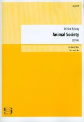 Büsing, Otfried: Animal Society für Blockflöte (Garklein bis Kontrabaß, 1 Spieler) 