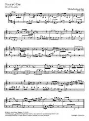 Bach, Wilhelm Friedemann: Gesamtausgabe Band 1 Sonaten und Konzerte für 1 und 2 Cembali, Partitur,  gebunden 