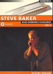 Baker, Steve: Blues Harmonica Playalongs Band 2 (+CD, dt)  