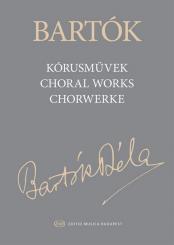 Bartók, Béla: Choral Works for women's, men's or mixed chorus, vocal score (un/en/dt) (3 volumes) 