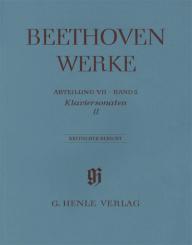 Beethoven, Ludwig van: Beethoven Werke Abteilung 7 Band 3 Sonaten für Klavier Band 2, Kritischer Bericht 