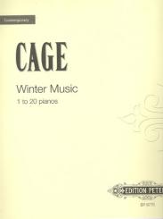 Cage, John: Winter Music to be performed in whole or part by 1 to 20 pianists 