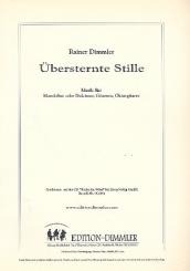 Dimmler, Rainer: Übersternte Stille für Mandoline (Dulcimer), Gitarre, Oktavgitarre 