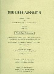 Fall, Leo: Der liebe Augustin Klavierauszug (dt) 