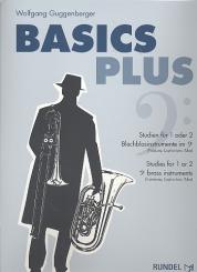 Guggenberger, Wolfgang: Basics Plus für 1-2 Blechblasinstrumente im Bassschlüssel (dt/en) 