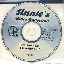 Heger, Uwe: Annie' Blues-Collection CD Sopranblockflöte tiefe Lage oder Oboe 