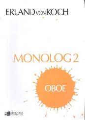 Koch, Erland von: Monolog 2 für Oboe  