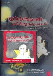 Kolat, Julia: Geisterstunde auf Burg Schauerstein (+CD) für Gesang, Sprecher und Klavier, Partitur (Klavier) 