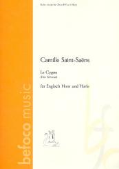 Saint-Saëns, Camille: Le Cygne für Englisch Horn und Harfe, Stimmen 