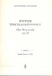 Tschaikowsky, Peter Iljitsch: Der Woywode symphonische Ballade op.78, Studienpartitur 